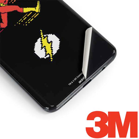 DC Comics The Flash Pixelated Running Pose Galaxy S9 Skin